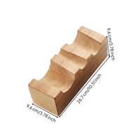 wooden Bracelet Forming Tool Bracelet Shaping Block Non-Marring Jewelry Forming Set for Jewelers, Workshop