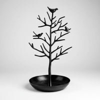 Jewelry Tree Stand Multi-Purpose Jewelry Display Tray Space-Saving
