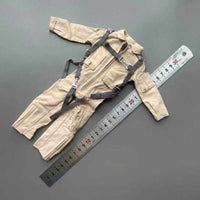 Doll Pilot Suit Long Sleeves Pilot a Single-Piece Garment Stitched Seams