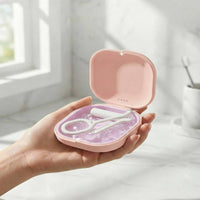 Vented Retainer Box Easy to Clean Oral Appliance Holder Lightweight Oral Accessory