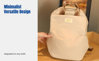 Soft Nylon Backpack, medium size, ergonomic pressure relief, durable, urban casual travel