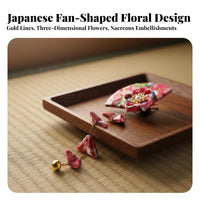 Kimono Tassel Headdress Handmade Kimono Hair Decoration Japanese Flower Hair Fastener Chime Accent Kanzashi Flower Hairpin