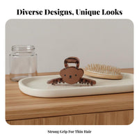 Hair Fastener Elegant Design Grip Hair Fastener Strong Hold Versatile Styling for Teenagers, Everyday Wear, Parties