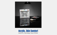 Eco-Friendly Acrylic Crystal Chest Sticker, Body Decoration, Party