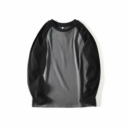 Thermal Crewneck T-Shirt, Loose Fit, Unisex, Multicolor, Winter Layer