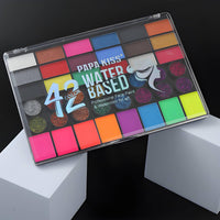 42 Color Paint Set Blendable Body Paint Kit Easy to Blend