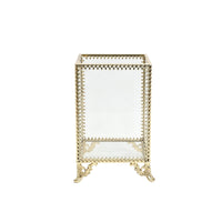 Makeup Brush Holder Transparent Cosmetic Organizer Rectangular for Vanity