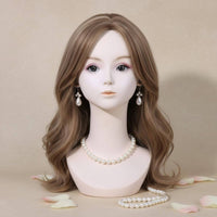Female Mannequin Head Realistic Face Hairpiece Display Head Smooth Surface Display Bust Mannequin for Salon Owners