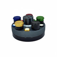 5-Hole Watch Oiler Rotatable Rotating Oil Cup Station Easily to Clean Rotating Oil Cup Base for Watchmakers
