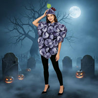 Vine-Fruit-Cluster Costume Glossy Vine-Fruit Outfit Oversized for Adults