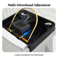 Shampoo Bowl Water Circulator Relaxing Scalp Massage Water Circulation Headrest