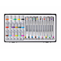 Precision Screwdriver Set Knurled Watch Screwdriver Set Metal Tool for Watchmakers