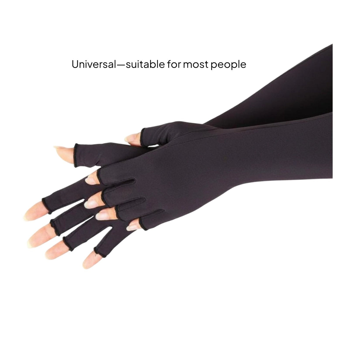 Anti-Odor Compression Arm Sleeves Breathable Material Athletic Compression Sleeves 4-Way Stretch for Athletes, Cyclists, Driving, Cycling