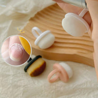 Nail Dust Loop Brush Compact Finger Loop Nail Brush Travel Use