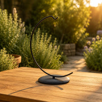 Wind Chime Holder Stand Minimalist Design Ornament Hanger Stand Sturdy Foundation for Home Decoration for Garden, Courtyard