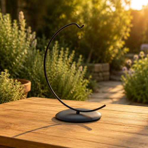 Wind Chime Holder Stand Minimalist Design Ornament Hanger Stand Sturdy Foundation for Home Decoration for Garden, Courtyard