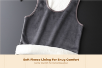 Sleeveless Top, Fleece Lined, Winter Layer, Gym