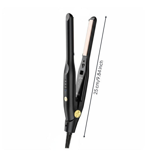 Men's Flat Iron Reduces Frizz Short Hair Texture Iron Adjustable Temperature