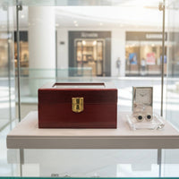 3 Compartment Watch Case Clean-Resistant 3 Compartment Watch Box Soft Interior Lining Removable Pillows