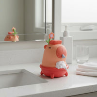 Capybara Soap Dispenser Towel Accent Washroom Item Molded Plastic