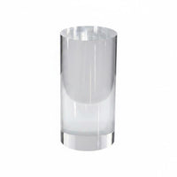 8 Pieces Acrylic Cylinder Riser High Clarity Round Display Base Lightweight