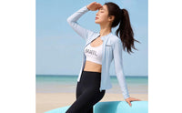 Long Sleeve Swim Top and Leggings Quick Dry Snorkeling Suit Sun Protection