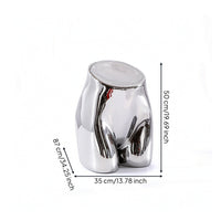 Female Hips Mannequin Glossy Lower Body Mannequin Freestanding Panty Display Form for Retailers, Boutique Owners, Retail Stores, Product Photography