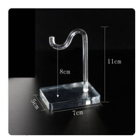 Curved Hook Necklace Display Rack Easy to Clean Accessory Storage Sturdy