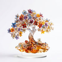 Acrylic Tabletop Decoration Waterproof Tree of Life Plaque Fade Resistant