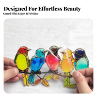 Bird Branch Ornament Lightweight Home Decor Metal Chain