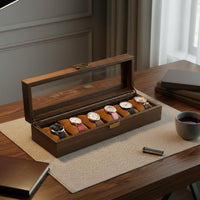 Watch Storage Box Vintage Design Watch Display Case Dustproof Perfect Gift for Women