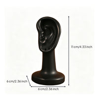 Human Ear Display Stand PVC Earring Display Holder Lightweight