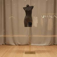 Lingerie Display Form Curvy Design Female Torso Mannequin Female Mannequin Torso Lightweight Adjustable Dress Form