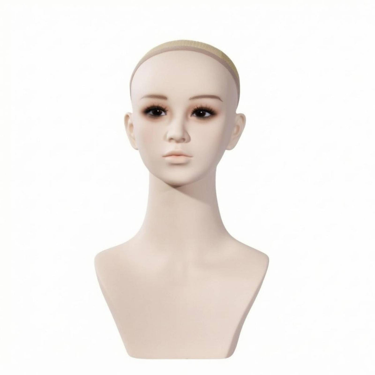 Mannequin Head Bust PVC Female Mannequin Head Photography Prop