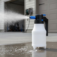 Handheld Car Wash Foam Dispenser Large Capacity Handheld Single-Button 1.5L Foam Spray Bottle for Gardening