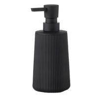 Refillable Lightweight Ribbed Soap Dispenser Household Container