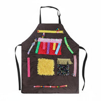 Fidget Apron Textural Sensory Play Apron Soft Material Care Item