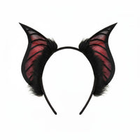 Winged Ear Headband Comfortable Fit Gothic Ear Headpiece Lightweight