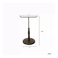 Jewelry Display Stand Wood and Metal Tabletop Decor Vintage Style