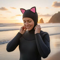 Neoprene Diving Hood Warm Neoprene Diving Hood Sun Protection for Snorkeling