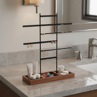 Earring Display Holder Versatile Earring Branching arrangementSaving Jewelry Rack for Vanity