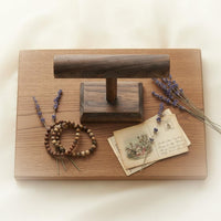 Wood Bracelet Display Tabletop Bead Bracelet Rack Sturdy for Bedroom Dresser