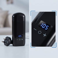 Portable Depilatory Heater with LED Display Digital Handheld Depilatory Heater Compact Hair Removal Device Lightweight for Estheticians