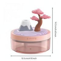 Mini Desktop Humidifier Intermittent Spray Desktop Humidifier Type-C for Office