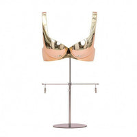 Bra Display Stand Bra Form Stand Vertical Metal Support Lingerie Mannequin