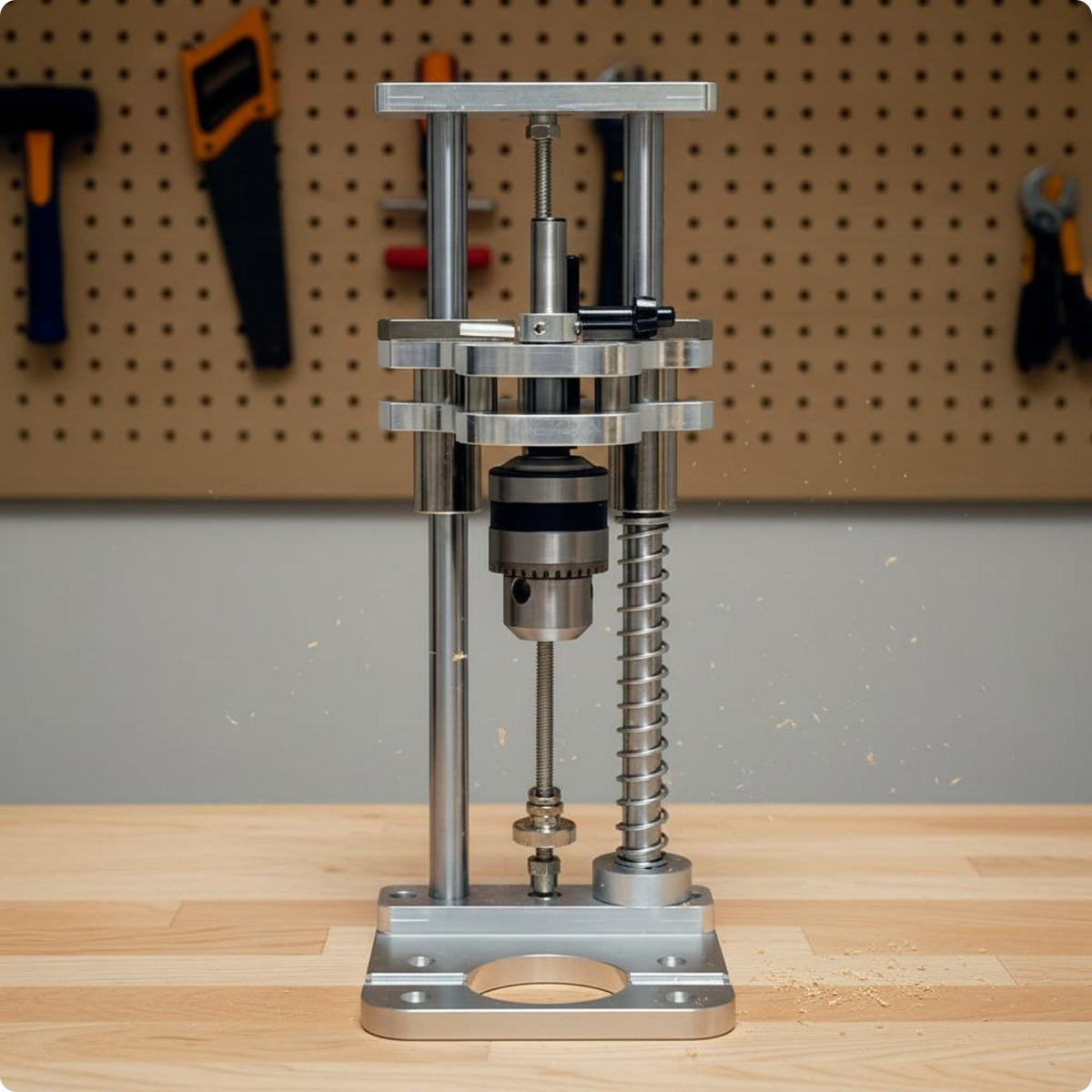 Vertical Stand Stable Base Support Frame Adjustable for Workshop