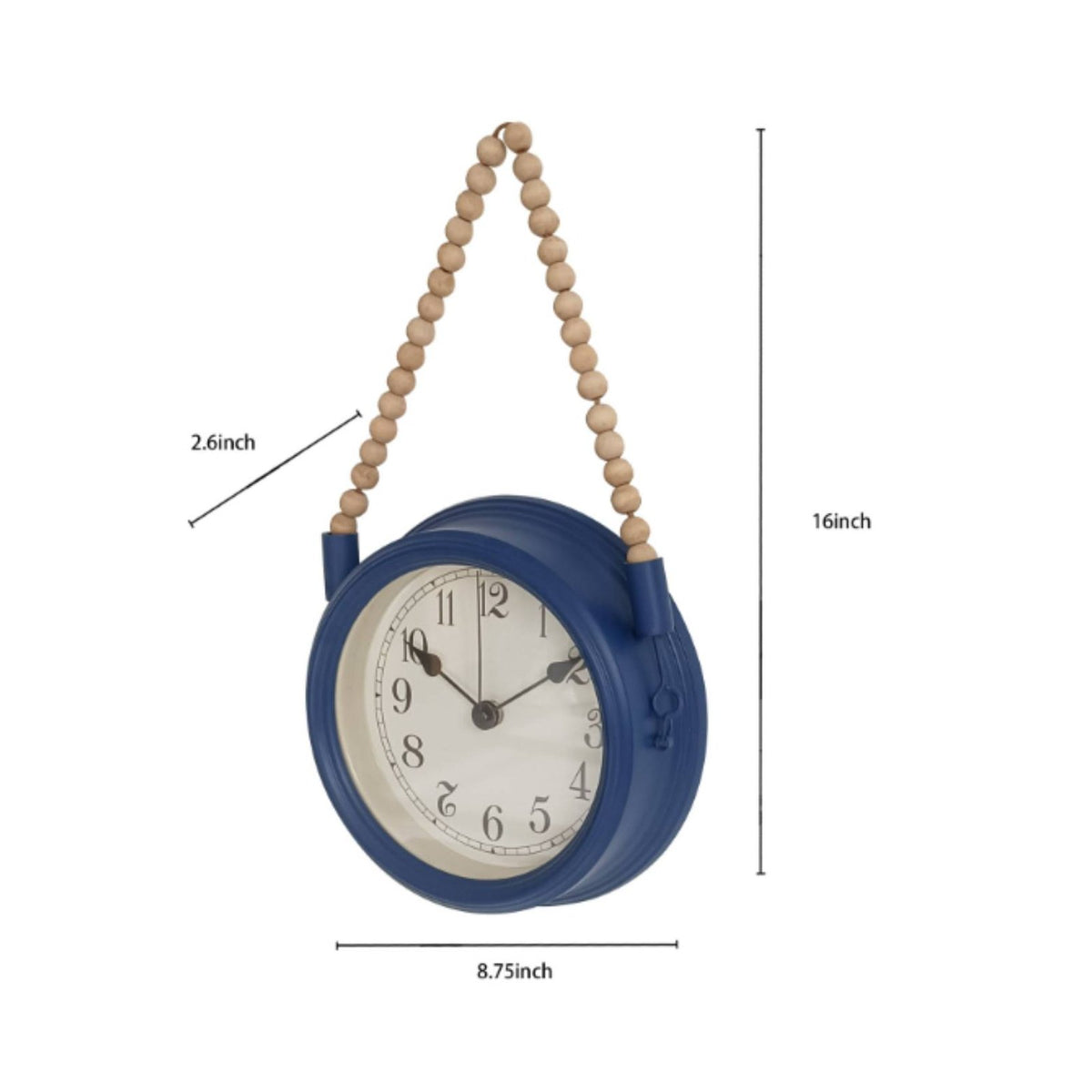 Nordic Design Wall Timepiece Quartz Movement Home Decor Minimalist for Office