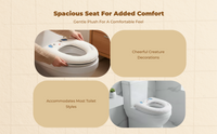 Plush Toilet Lid Cover, Thickened, Home, Random Color