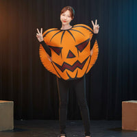 Sponge Pumpkin Suit Cartoon Design Pumpkin Costume Lightweight for Adults