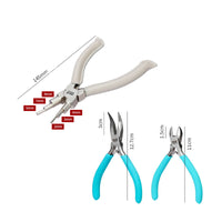 8 Pieces Jewelry Making Precision Work Wire Nippers Professional Quality